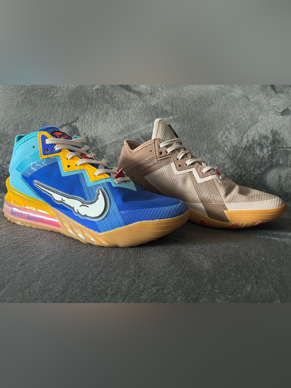 Nike Space Jam x LeBron 18 Low EP 'Wile E. x Roadrunner'